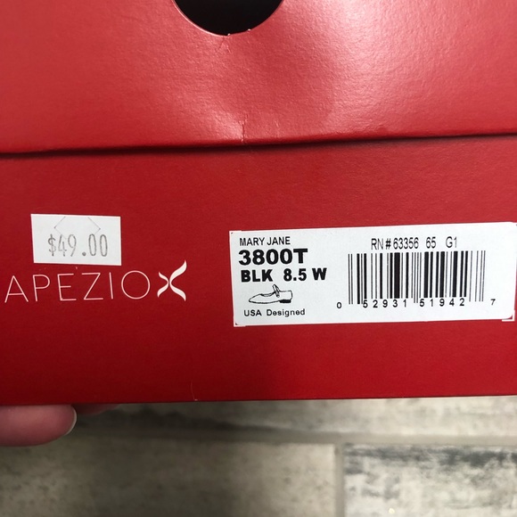 EUC Capezio Little Girl Tap Shoes - Picture 5 of 5